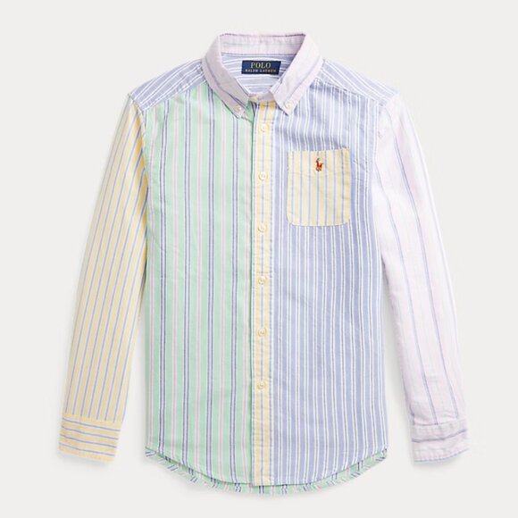 Polo Ralph Lauren Striped Cotton Oxford Fun button down shirt
